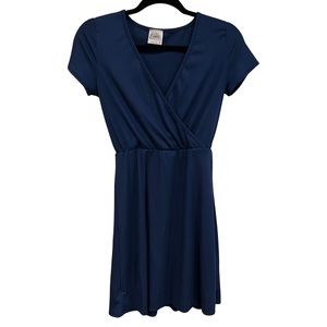 Livi Olivia Rae Twist Front V-Neck Mini Dress Size Small